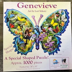 Genevieve Butterfly Shaped Puzzle